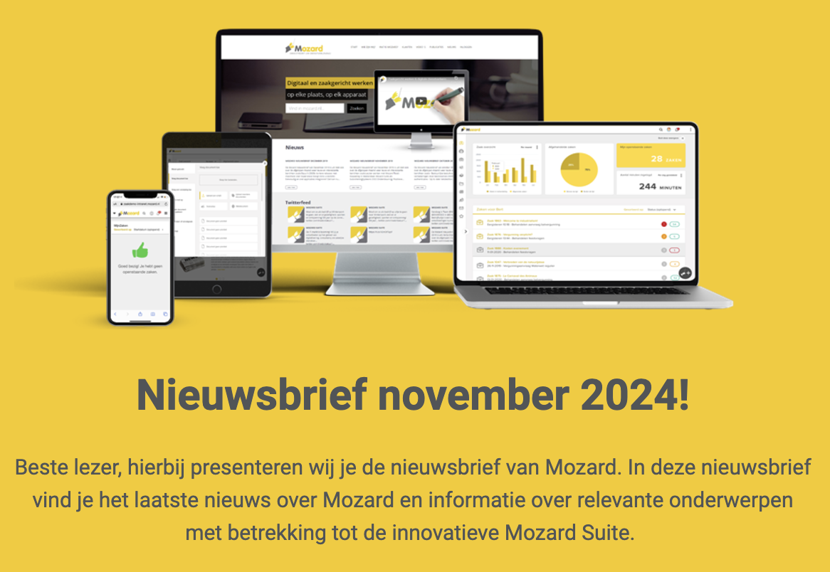 Mozard nieuwsbrief november 2024